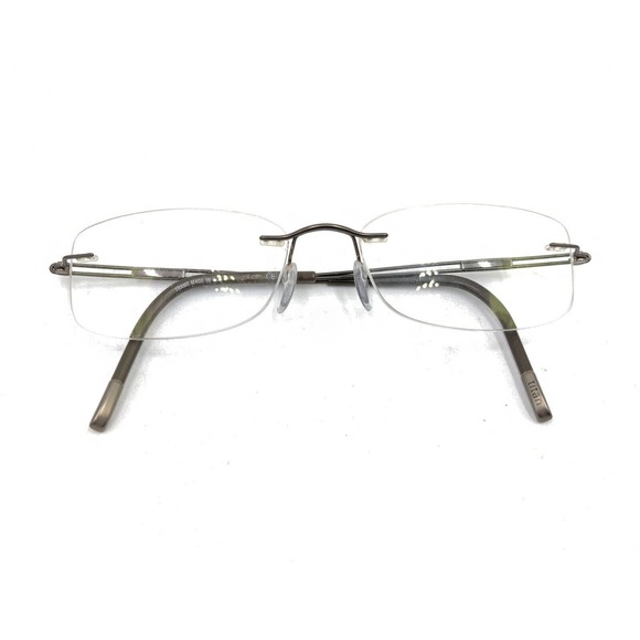 Silhouette Titanium Brown Rimless Eyeglasses Frames 19 140 Austria Men Women - Picture 13 of 13